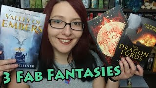 3 Fab Fantasies | Godblind | Valley of Embers | The Dragon Lords: Fool&#39;s Gold