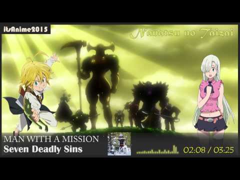 七つの大罪』 by MAN WITH A MISSION （歌詞付きフルバージョン (『Seven Deadly Sins』 by MAN WITH A MISSION (Full Version with Lyrics))