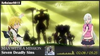 『Seven Deadly Sins』 by MAN WITH A MISSION (Full Version with Lyrics)