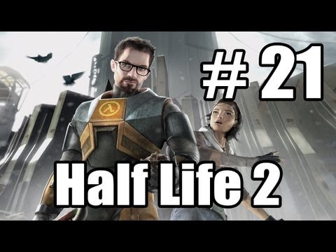 Let's Play : Half Life 2 , Pt 21 - Giant Flying Slug