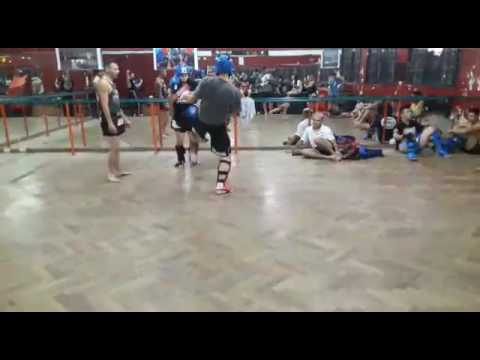 Sparring kick boxing con marcovich