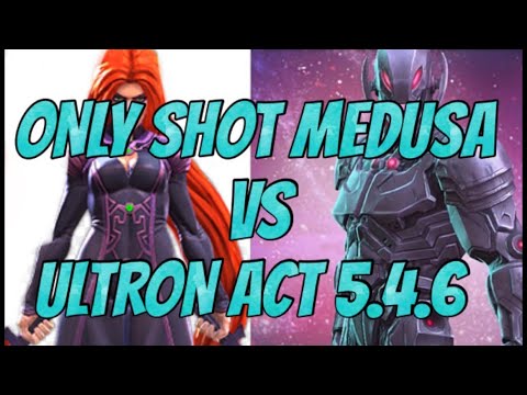 Mcoc 4 Star Medusa vs Classic Ultron act 5.4.6 / Marvel Contest of Champions