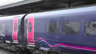 preview picture of video 'First Hull Trains Class 180 811 arriving at Grantham'