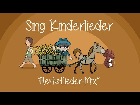 🍁Herbstlieder-Mix: Die schönsten Herbstlieder - Kinderlieder zum Mitsingen | Sing Kinderlieder