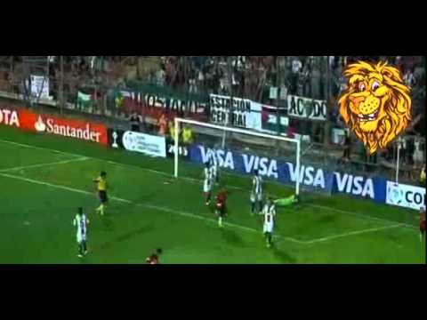 Alex Silva goal ~ Palestino vs Wanderers FC 19.03.2015 ► 2015 Copa Libertadores