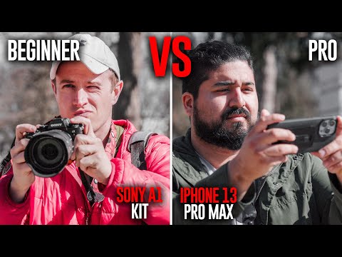 Principiante con Sony da 10.000 $ contro PRO con iPhone 13 da 1.000 $