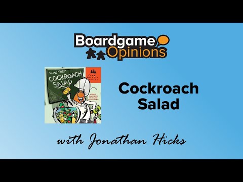 Boardgame Opinions: Cockroach Salad