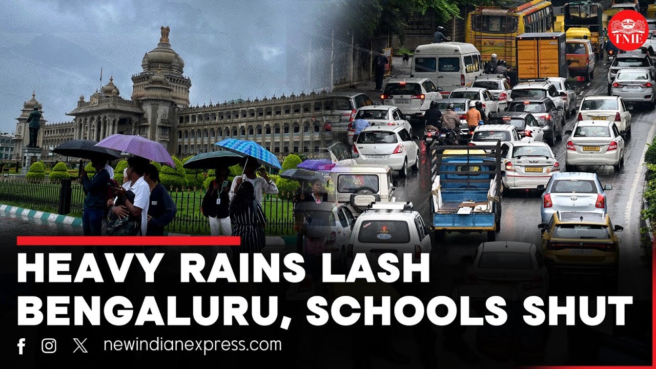 Heavy rains lash Bengaluru as northeast monsoon sets in, schools shut