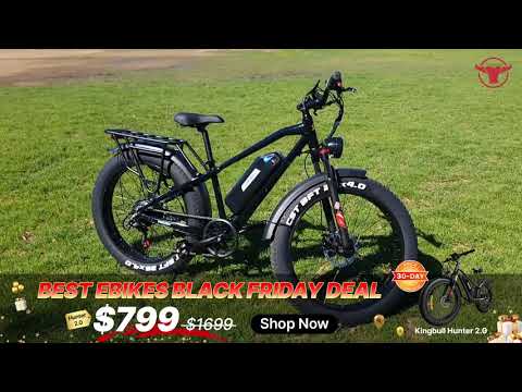 Unbelievable Black Friday Deal! Save $700 on Kingbull Hunter 2.0 E-Bike