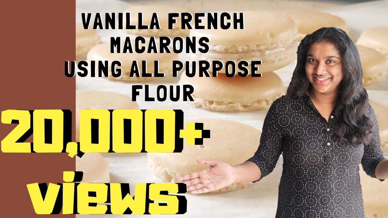 French Macarons using All-purpose flour/Maida || First time in Malayalam