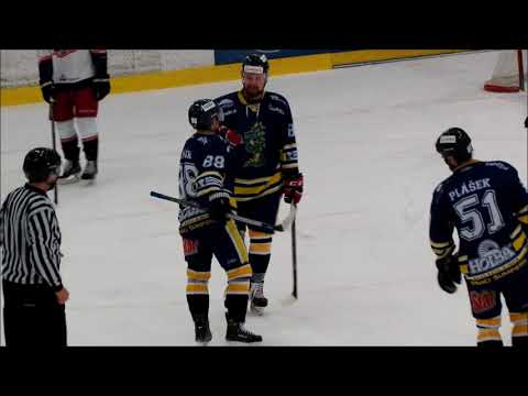 David Servis ČB - Draci Šumperk 2:6, 2018-19 (gól Dmitrije Vorobyeva)