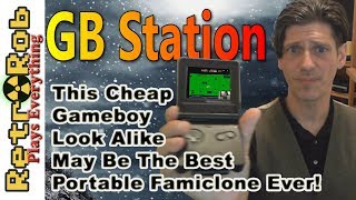 GB Station Gameboy SP Lookalike Famiclone: Unboxing and Review
