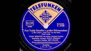 Vilja-Lied / Teddy Stauffer & Original-Teddies, Gesang: Rosita Serrano & Eric Helgar