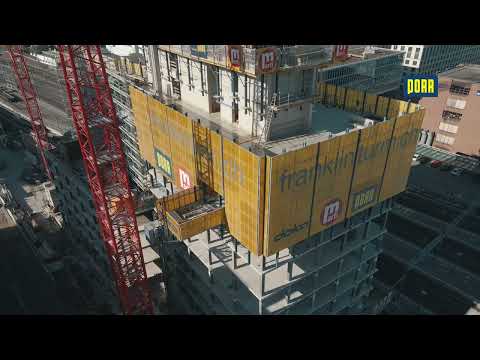 PORR SUISSE: New construction Franklinturm - Zurich, Oerlikon - High-rise building