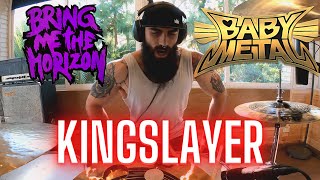 Download lagu BRING ME THE HORIZON | KINGSLAYER DRUM COVER | FT. BABYMETAL mp3