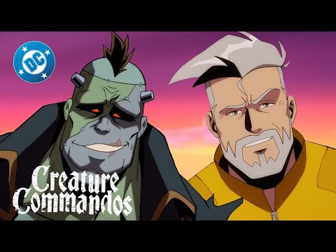 Creature Commandos - Rick Flag Sr. + Frankenstein 5EVER 🫶 | DC