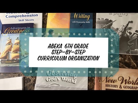 Abeka Homeschool 6th Grade Step-by-Step Curriculum...
