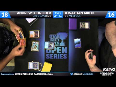 SCGKNOX - Legacy - Round 6 - Andrew Schneider vs Jonathan Aiken