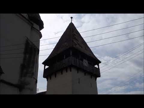 Bazna Baaßen, județul Sibiu - Biserica evanghelică fortificată #romania #history #travel