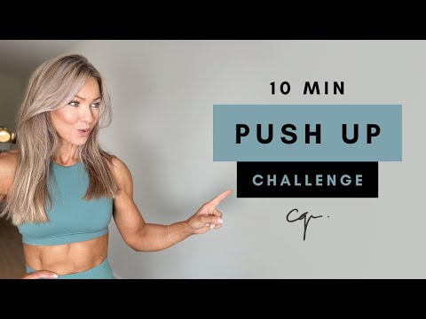 10 Min PUSH UP CHALLENGE at Home Workout | How many can you do?