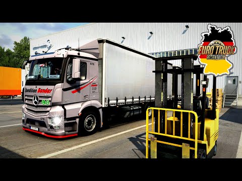 ETS2 Mercedes-Benz Antos ’12 Tandem durch Deutschland [2346] EURO TRUCK SIMULATOR 2