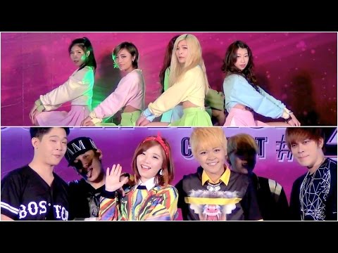 150426 StarLiTz* cover f(x)&Red Velvet - Happiness+Shake That Brass+Ice Cream Cake @Esplanade(Semi)