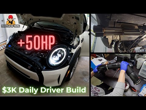 $3K to Build a JCW Killer? - '23 Mini Cooper S, Pt.2 (Power Upgrades)