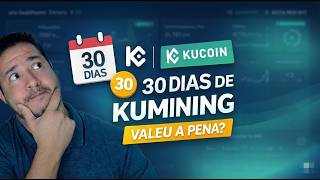 MINERAÇÃO NA KUCOIN: O QUE ACONTECEU APÓS 1 MÊS USANDO A KUMINING?