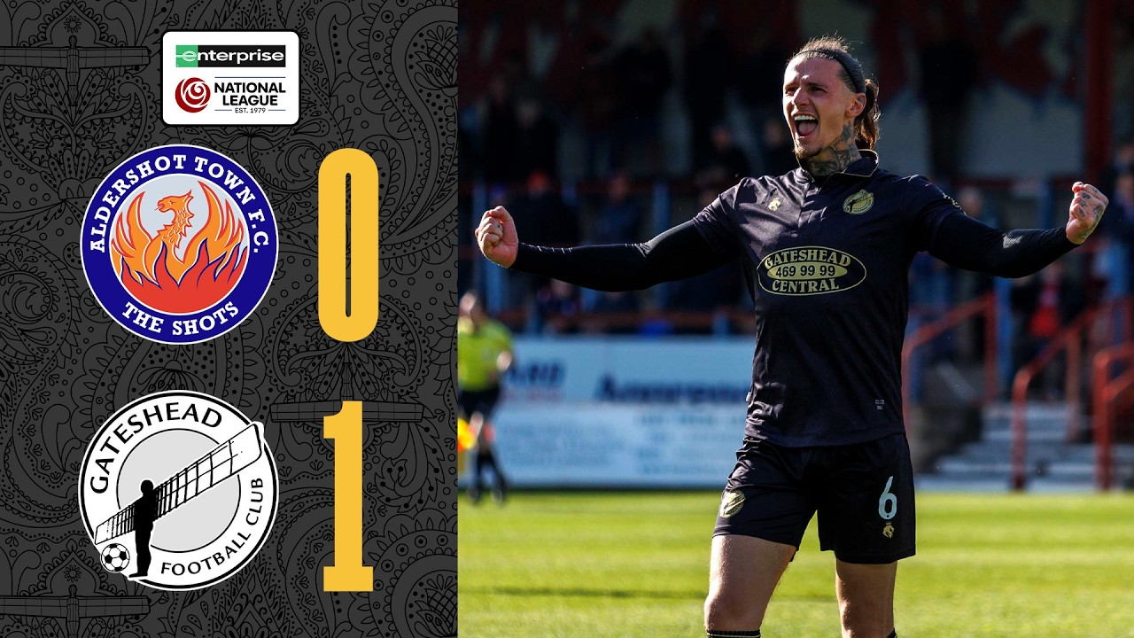 Aldershot Town vs Gateshead Highlights