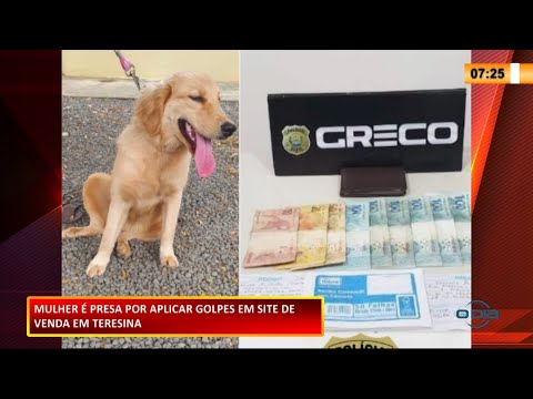 Mulher é presa por aplicar golpes em site de vendas em Teresina 27 01 2021