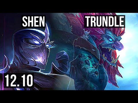 SHEN vs TRUNDLE (TOP) | 8/0/4, Rank 6 Shen, Legendary | TR Grandmaster | 12.10