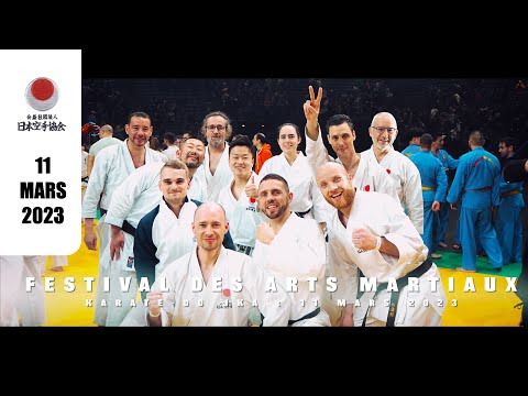 KAZUAKI & HIDEMOTO KURIHARA SENSEI IN 36e FESTIVAL MARTIAL ARTS 2023 WITH FRANCE JKA IN PARIS