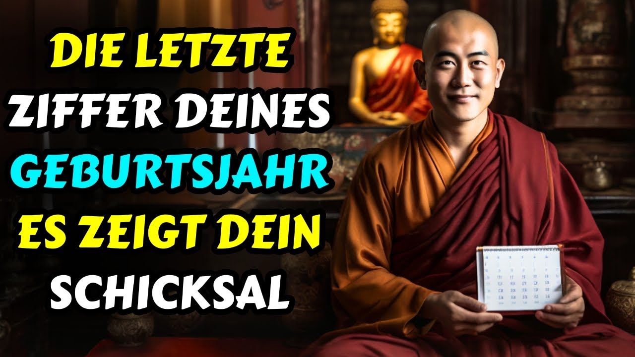 Was die letzte Ziffer deines Geburtsjahres bedeutet du wirst schockiert sein Bbuddhismus weisheiten