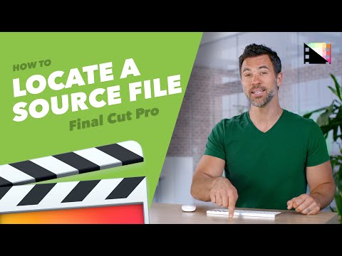 How to Locate the Source for your Project Clip in Final Cut Pro X