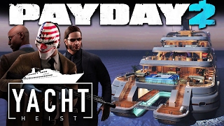 Payday 2 - John Wick Heists DLC: The Yacht Heist - Solo Stealth on One Down Difficulty
