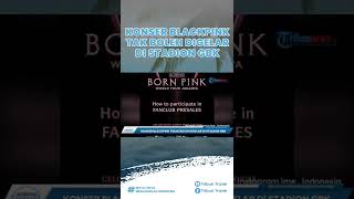 Mepet Jadwal Piala Dunia U-20, Menpora Tegaskan Konser BLACKPINK Tidak Boleh Digelar di Stadion GBK