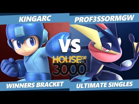 Xeno 203 Winners Bracket - KingArc (Mega Man) Vs. Prof3ssorMGW (Greninja) Smash Ultimate - SSBU