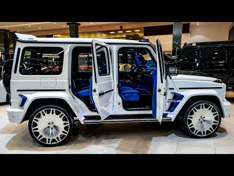 2023 White Mercedes AMG G63 Brabus G800 - Savage Luxury SUV in Detail!