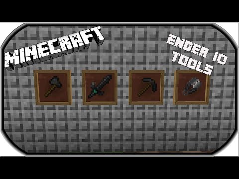 The Ender |  Dark Pick | Dark Shears | Dark Axe⭐ Minecraft Ender IO  Tutorial ⭐ Deutsch / German