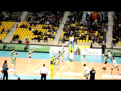 [CKnews.pl] Fragmenty meczu Fart Kielce - AZS UWM Olsztyn