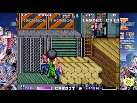 TAS] Double Dragon II: The Revenge (ARCADE) in 08:02