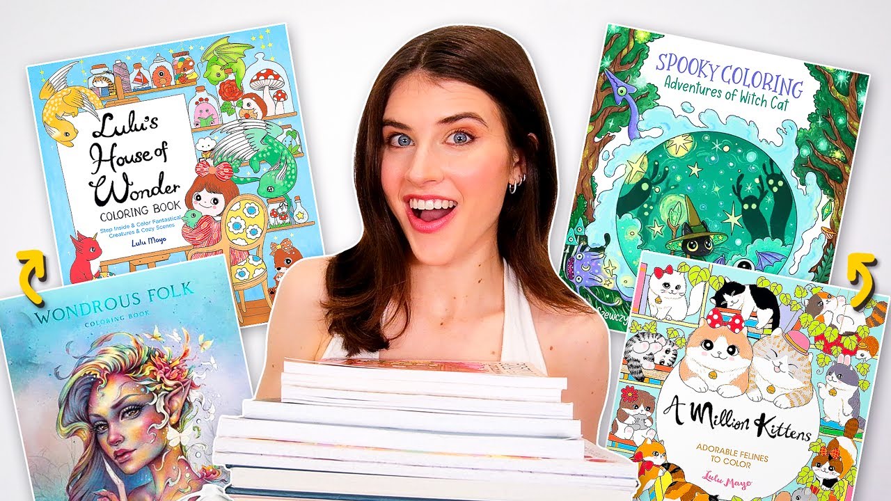 The BEST Coloring Books of 2025... (My Top 10 Picks!) 💖