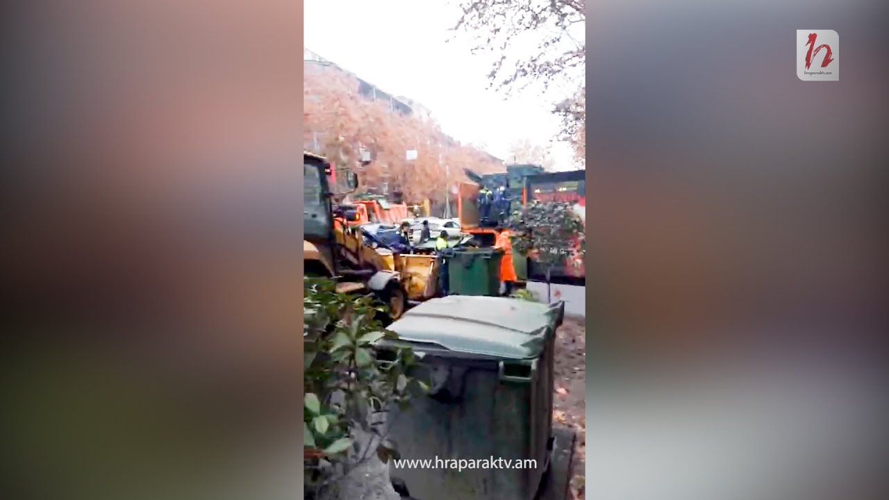 ԱՄՆ փոխնախագահ Վենսի այցին ընդառաջ շարունակում են հավաքել կենտրոնի աղբամանները