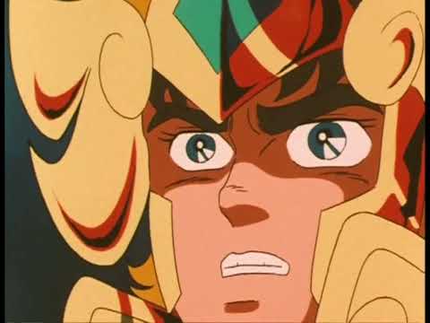 Sagittarius cloth wearing Seiya VS Leo Aiolia