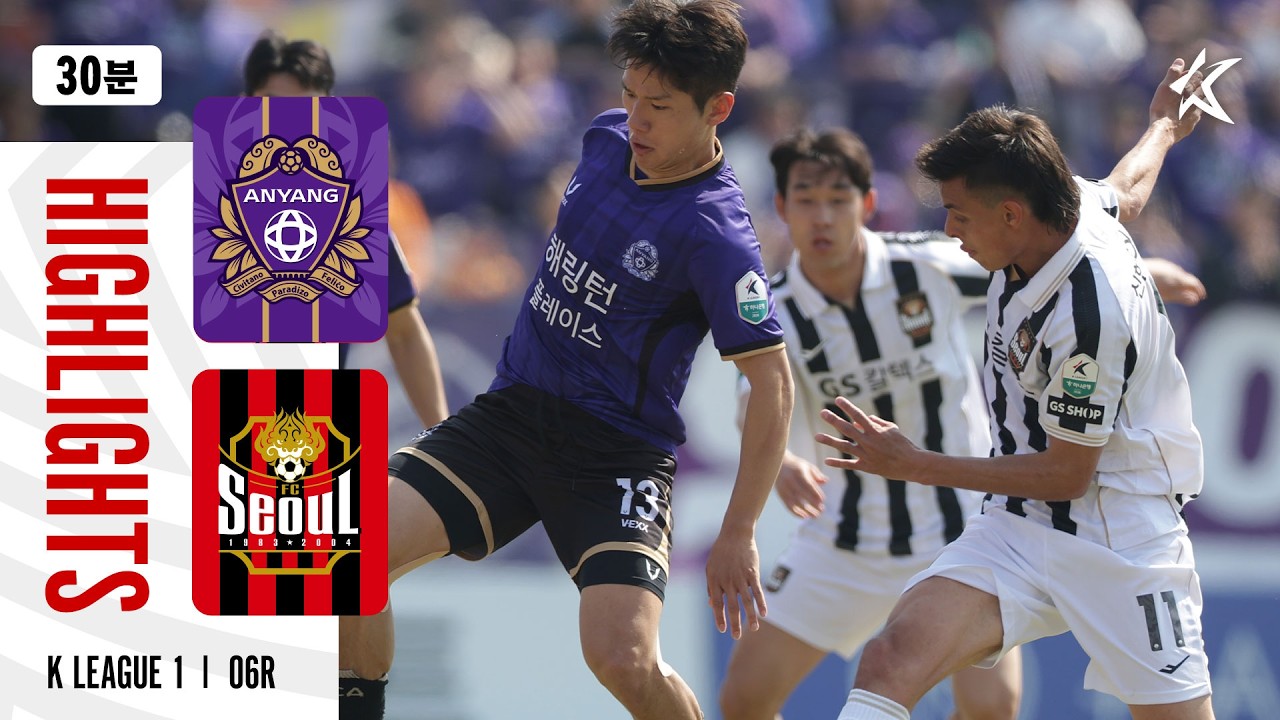 Anyang vs Seoul Highlights