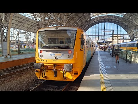 Jízda vlakem linkou S8 V úseku Praha hlavní nádraží - Praha Vršovice 🚂