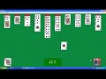 Windows XP Spider Solitaire