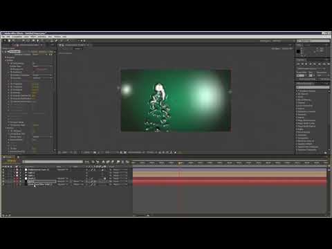 How to Make  Water With Particular in After Effects Tutorial
