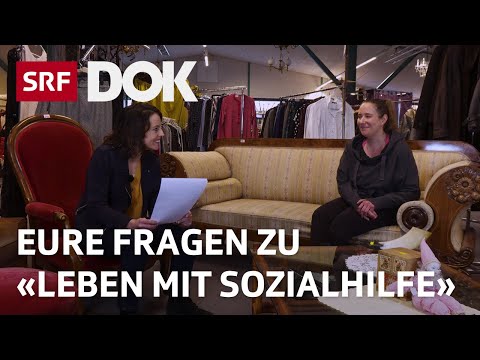 Q&A zu «Mona Vetsch im Brockenhaus - Leben mit Sozialhilfe» | Mona mittendrin 2020 | SRF Dok