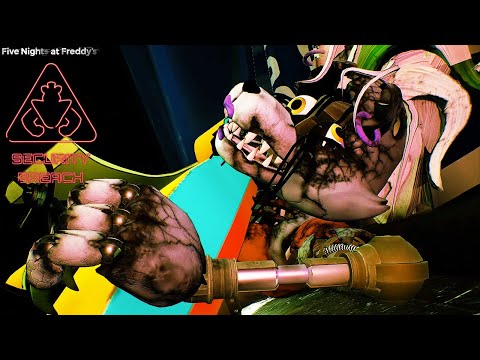 KEMATIAN SERIGALA CANTIK ROXY! Five Nights at Freddy's: Security Breach GAMEPLAY #4